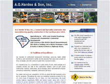 Tablet Screenshot of aohardee-son.com